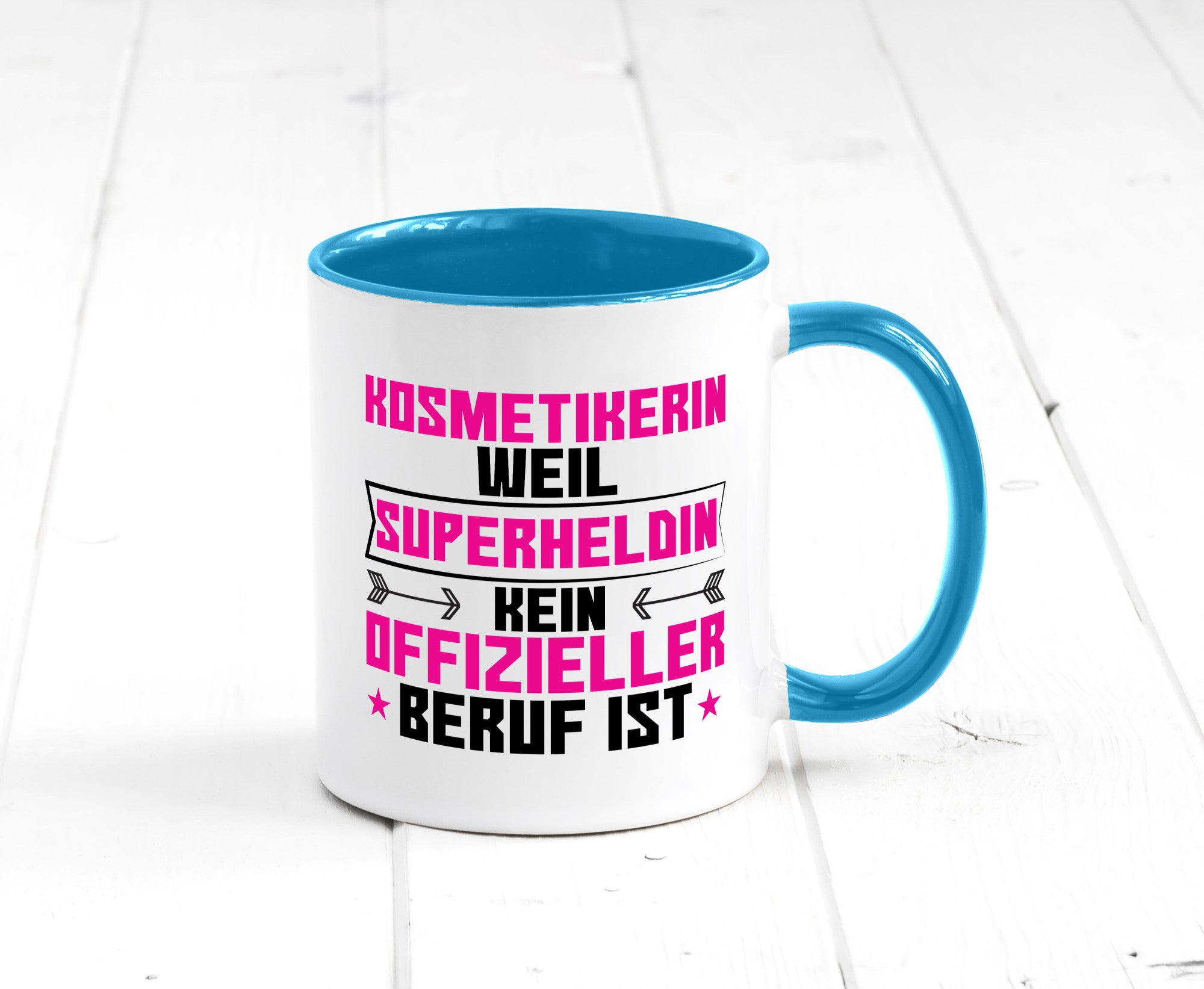 Superheldin Kosmetikerin | Kosmetik Stylistin Visagistin Geschenk Humor