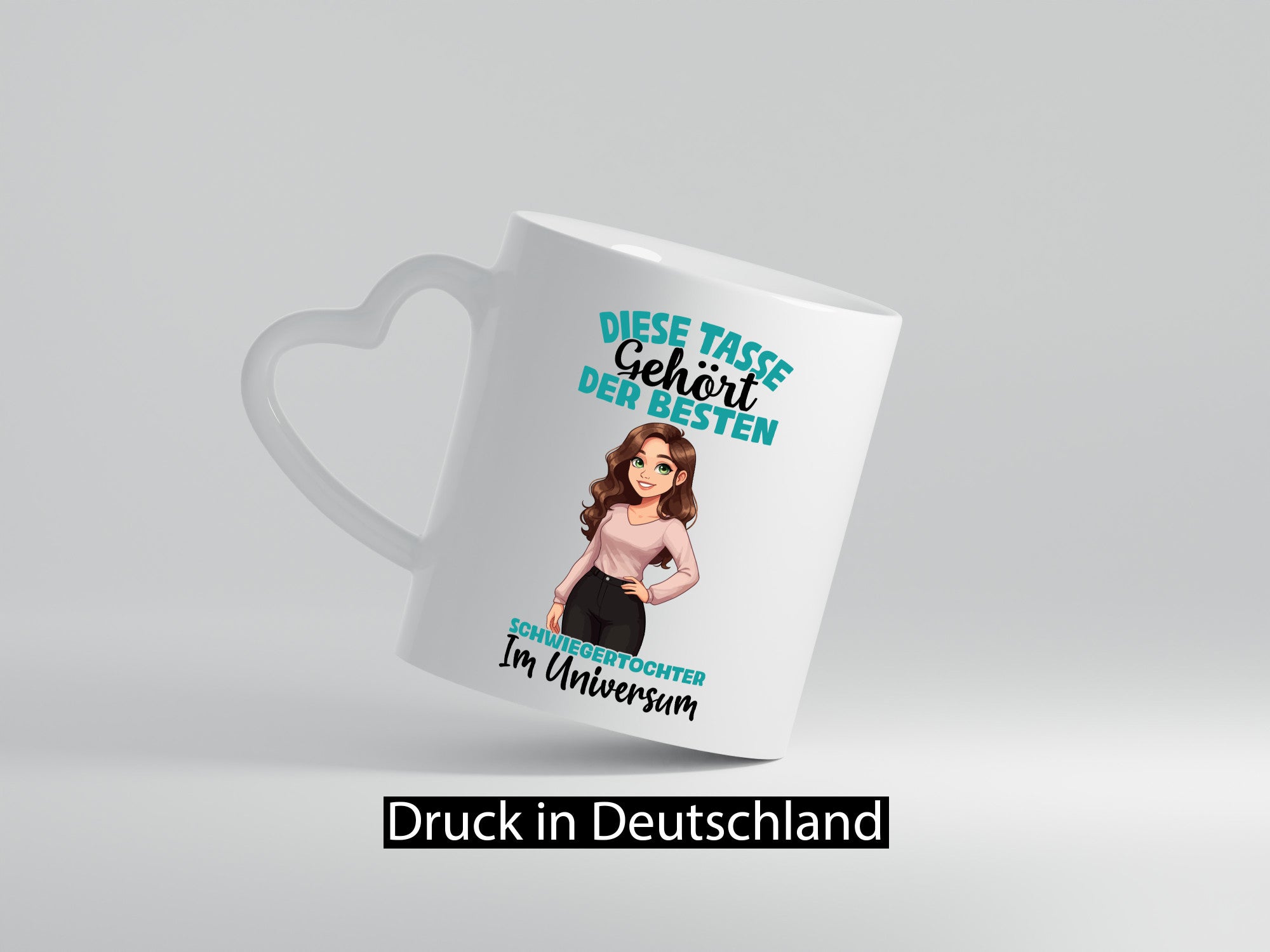 Im Universum: Schwiegertochter |Schwiegermutter Geschenkidee Familie Humor Tasse