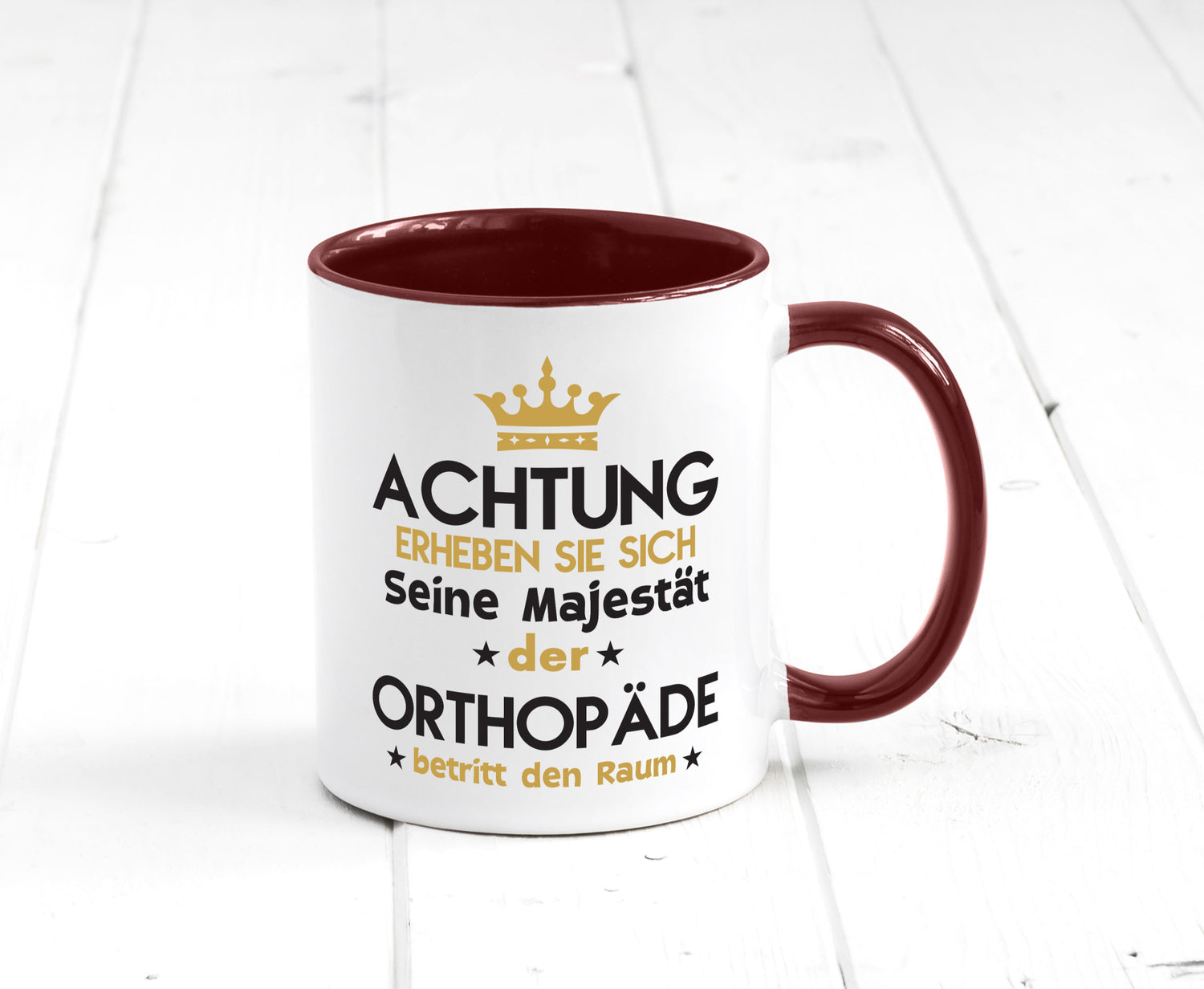 Seine Majestät Orthopäde | Orthopädie lustiger Spruch Geschenk Humor