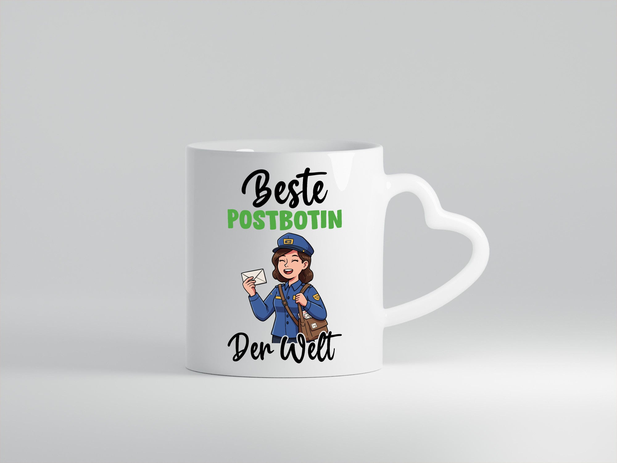 Beste Postbotin | Beruf Post Briefträger v2 lustig Arbeit Kollegen Büro