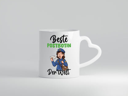 Beste Postbotin | Beruf Post Briefträger v2 lustig Arbeit Kollegen Büro