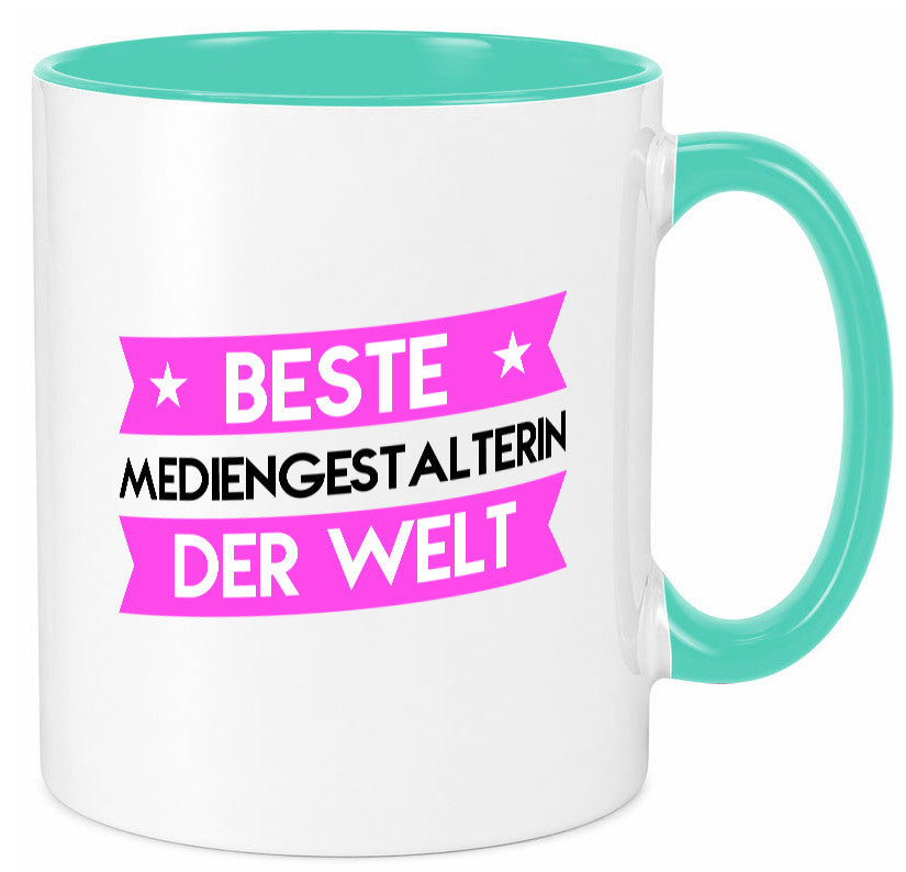 Beste Mediengestalterin | Medien lustiger Spruch Geschenk Humor Geschenkidee