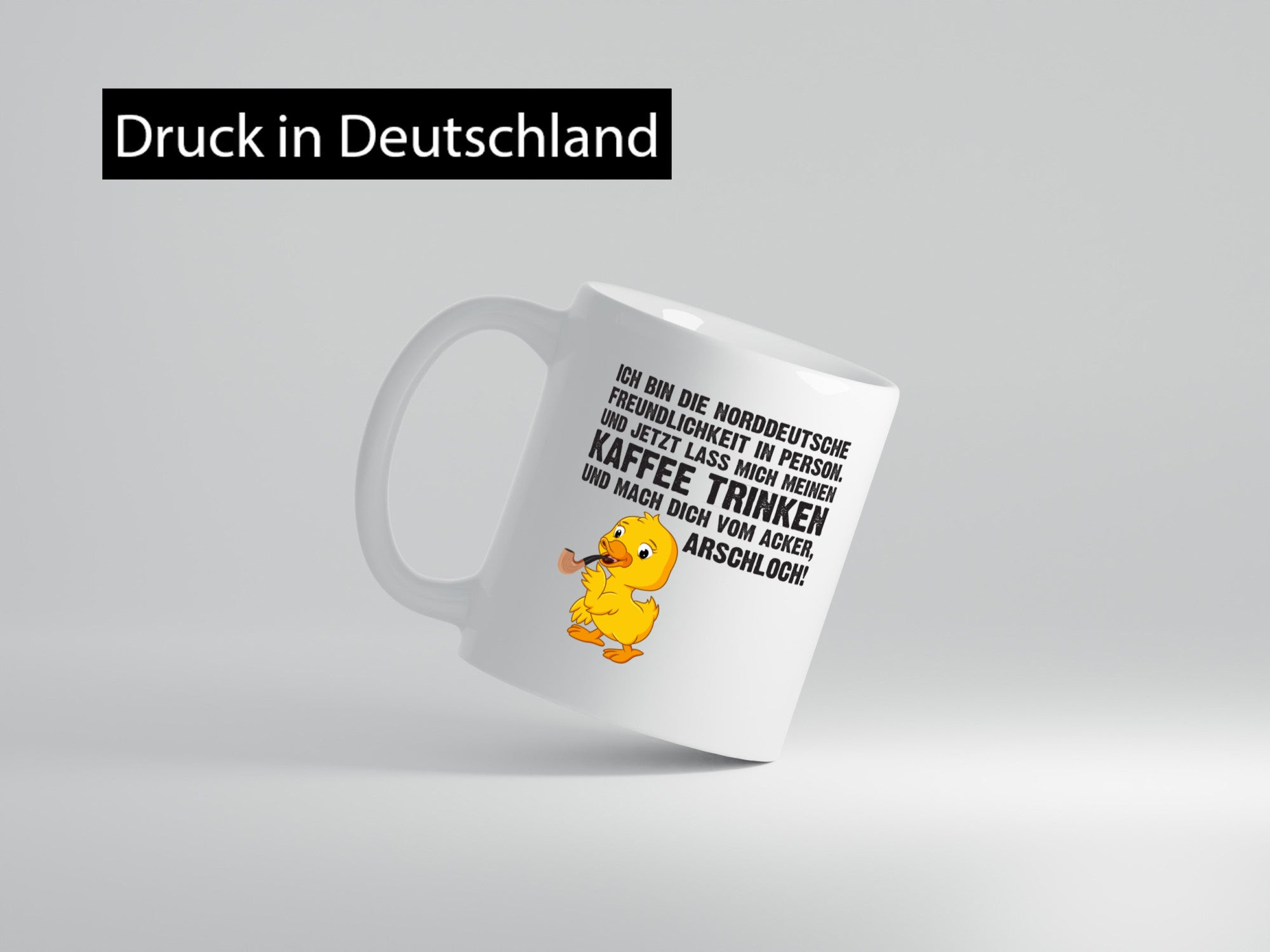 Norddeutscher Humor | Spruch Tasse Norddeutschland lustiger Geschenk