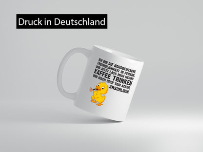 Norddeutscher Humor | Spruch Tasse Norddeutschland lustiger Geschenk