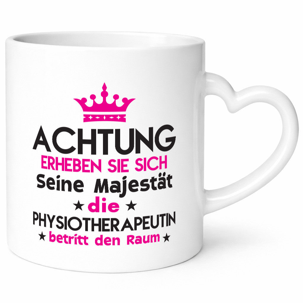 Seine Majestät Physiotherapeutin Geschenk Humor Geschenkidee lustiger Spruch
