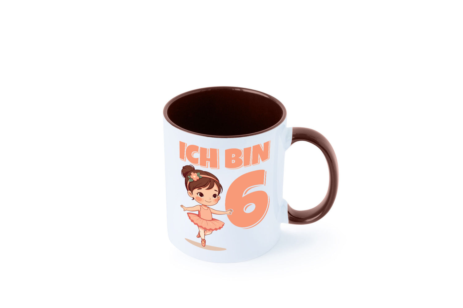 6 Geburtstag | Jahre Ballerina Mädchen Ballet lustig Geschenkidee Geschenk Tasse