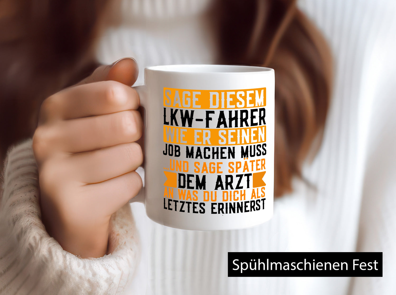 LKW Fahrer | Lastwagen Brummifahrer lustiger Spruch Geschenk Humor Geschenkidee