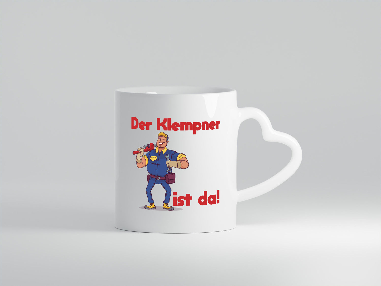 Der Klempner ist da | lustig Humor Geschenkidee Geschenk Tasse