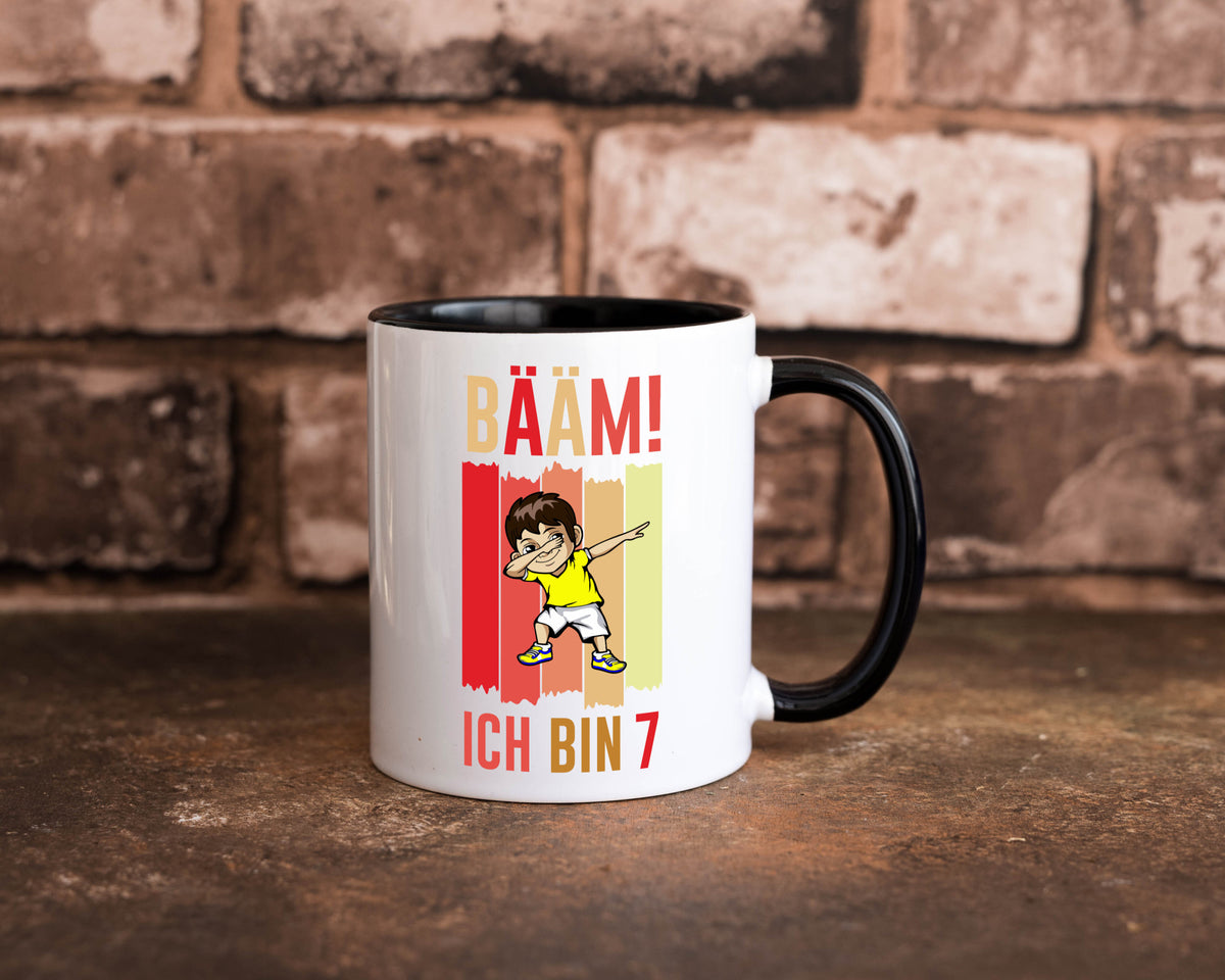 7. Geburtstag | 7 Jahre Bääm ich bin Humor Geschenkidee Tasse