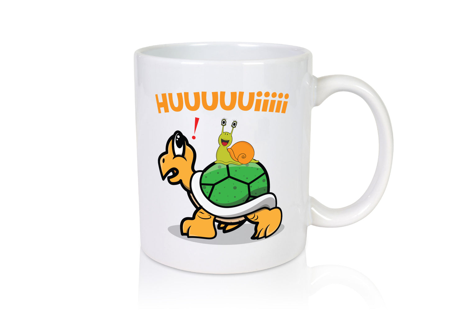 Huiiii | Schildgröte Langsames gehen lustig Humor Geschenkidee Geschenk Tasse