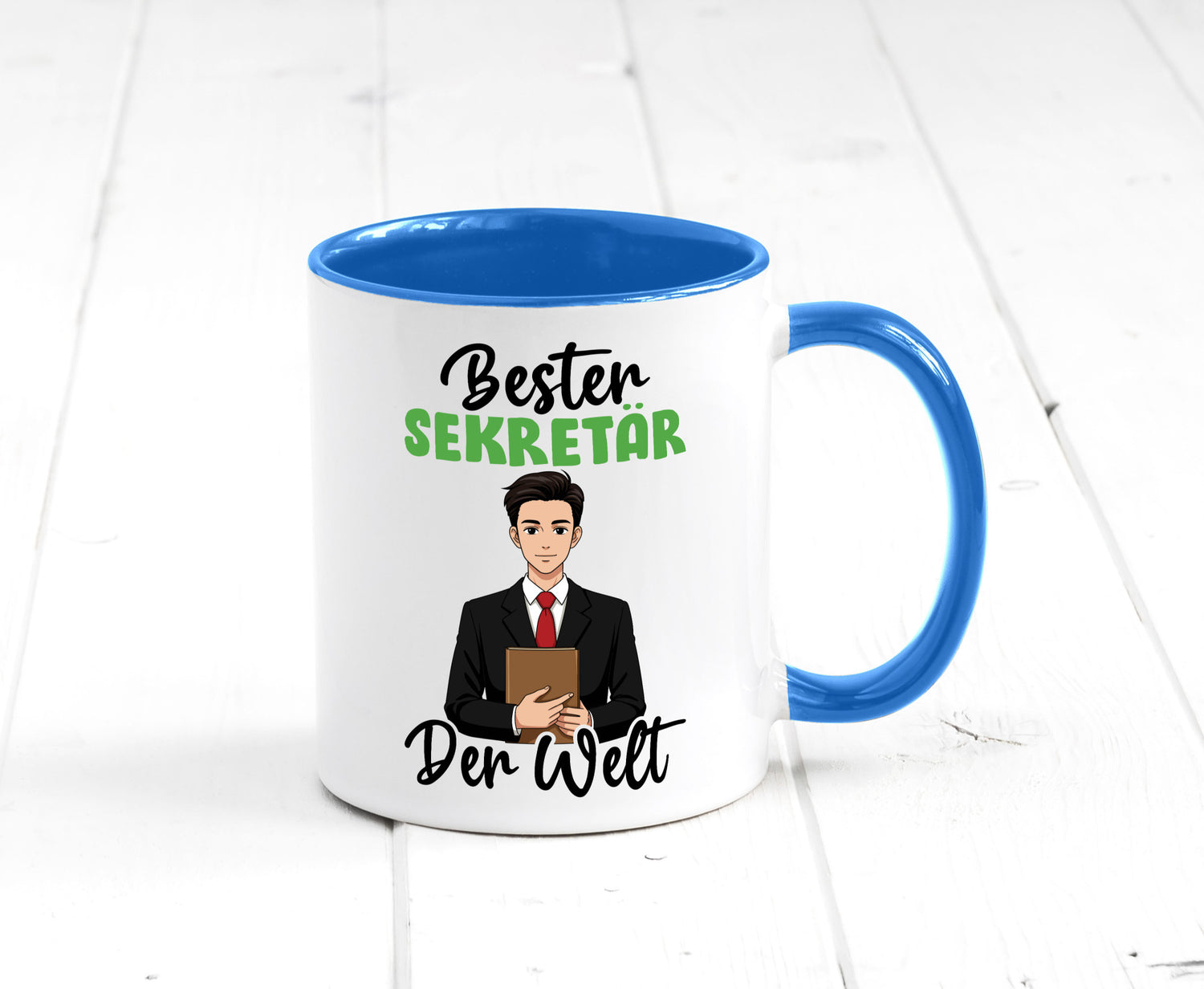 Bester Sekretär | Büro v2 lustiger Spruch Geschenk Arbeit Kollegen Tasse