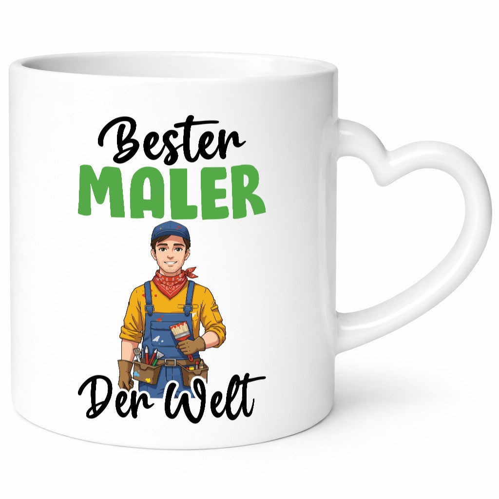 Bester Maler | Malerei v2 Geschenkidee Humor Tasse