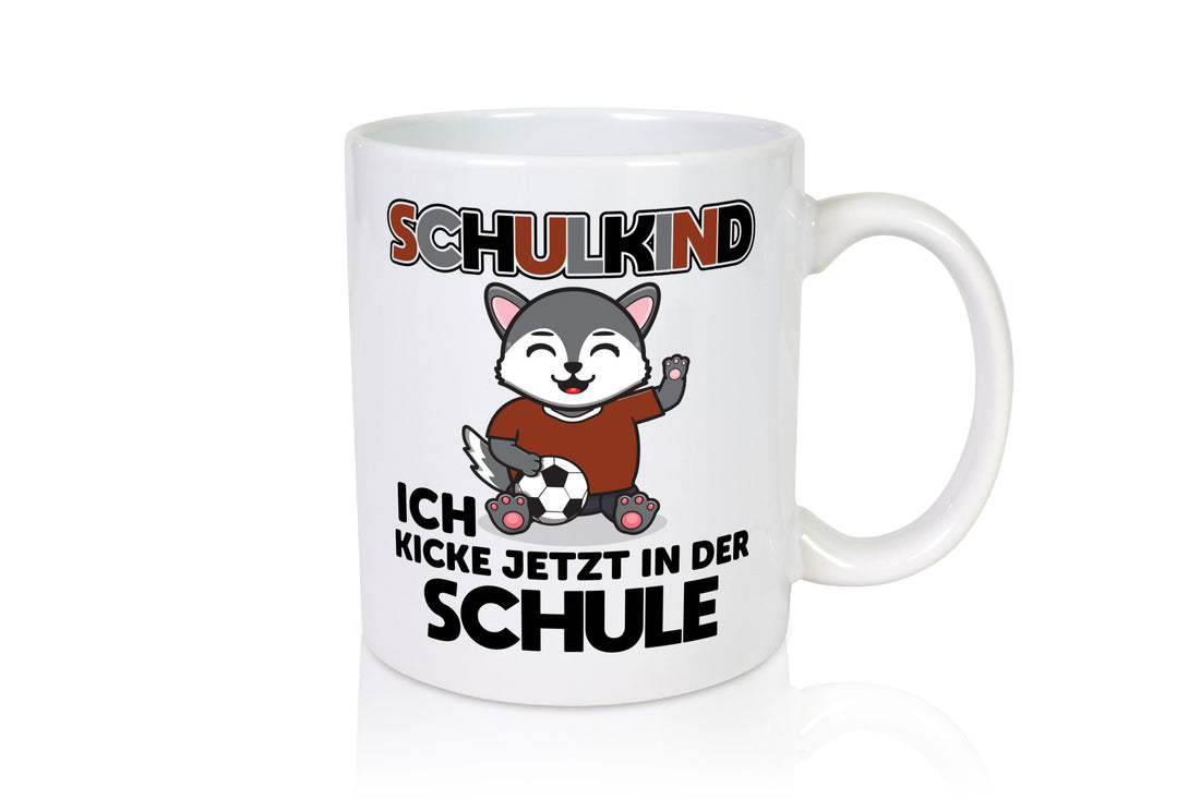 Ich kicke jetzt in der Schule | Fußball Kind lustiger Spruch Geschenk Humor