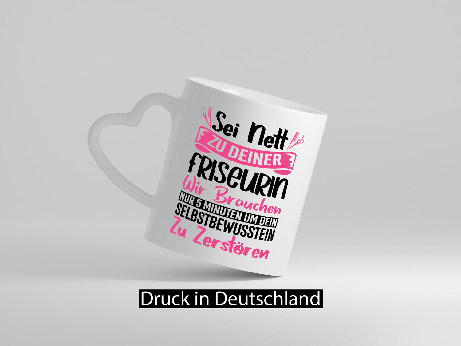 Sei nett zu deiner Friseurin | Barbershop Haareschneiden Geschenkidee Humor