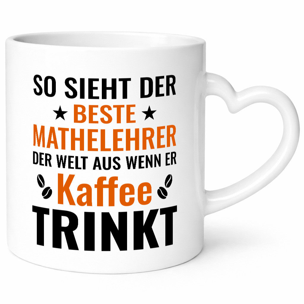 Kaffee trinkt: Mathelehrer | Lehrer Mathe lustig Humor Geschenkidee Geschenk