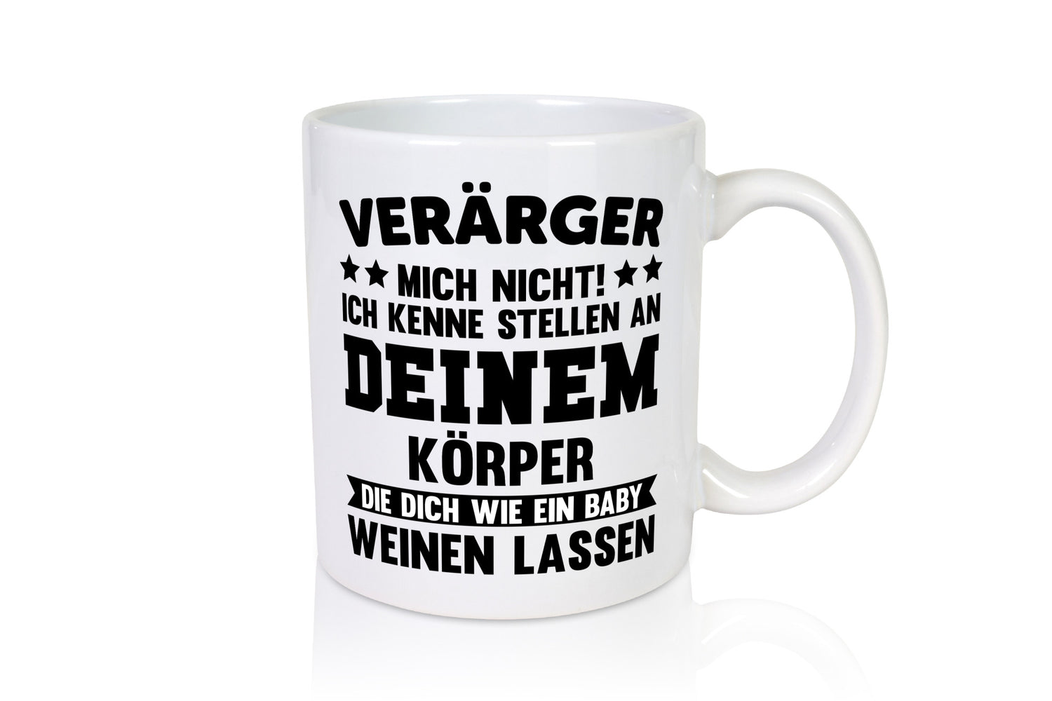 Ärger mich nicht ich kenne stellen da tut es weh. | Rache Geschenk Humor