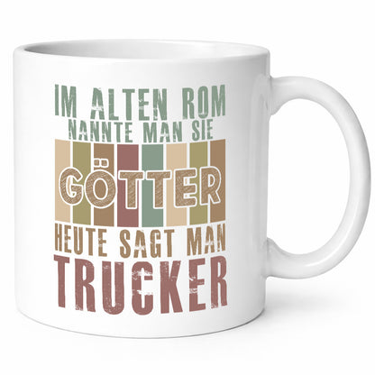 Heute sagt man: Trucker | LKW Fahrer Beruf Geschenk Arbeit Kollegen Büro