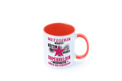 Bedeutung von Metzgerin | Fleischerin Geschenk Humor Geschenkidee lustiger