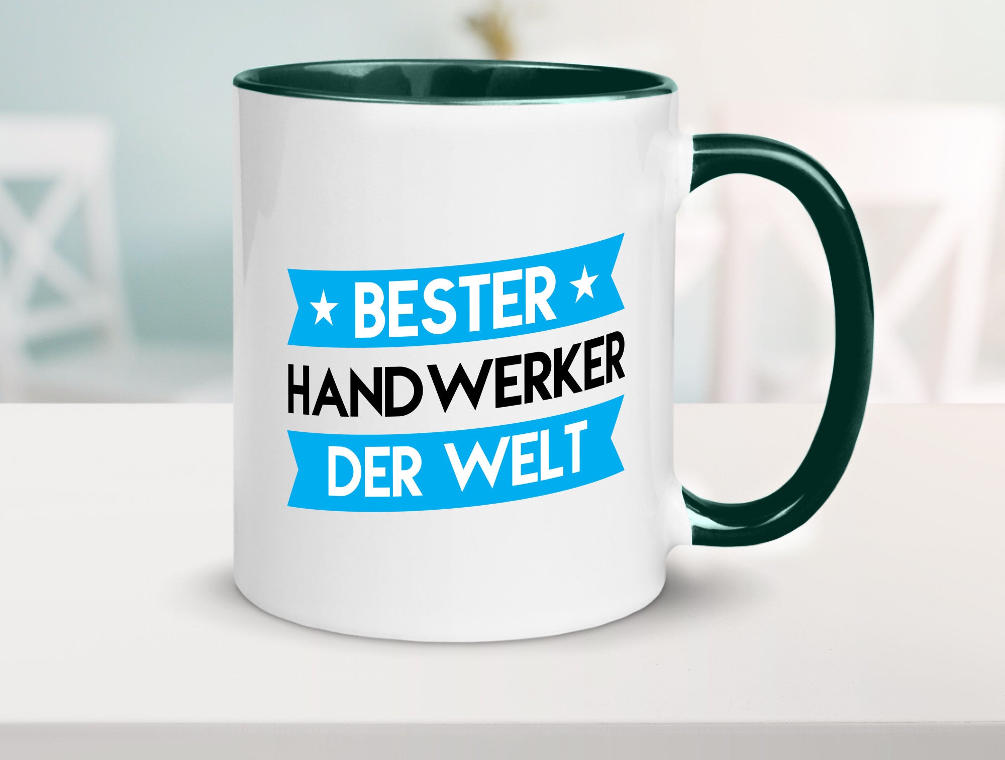 Bester Handwerker |Handwerk lustig Humor Geschenkidee Geschenk Tasse