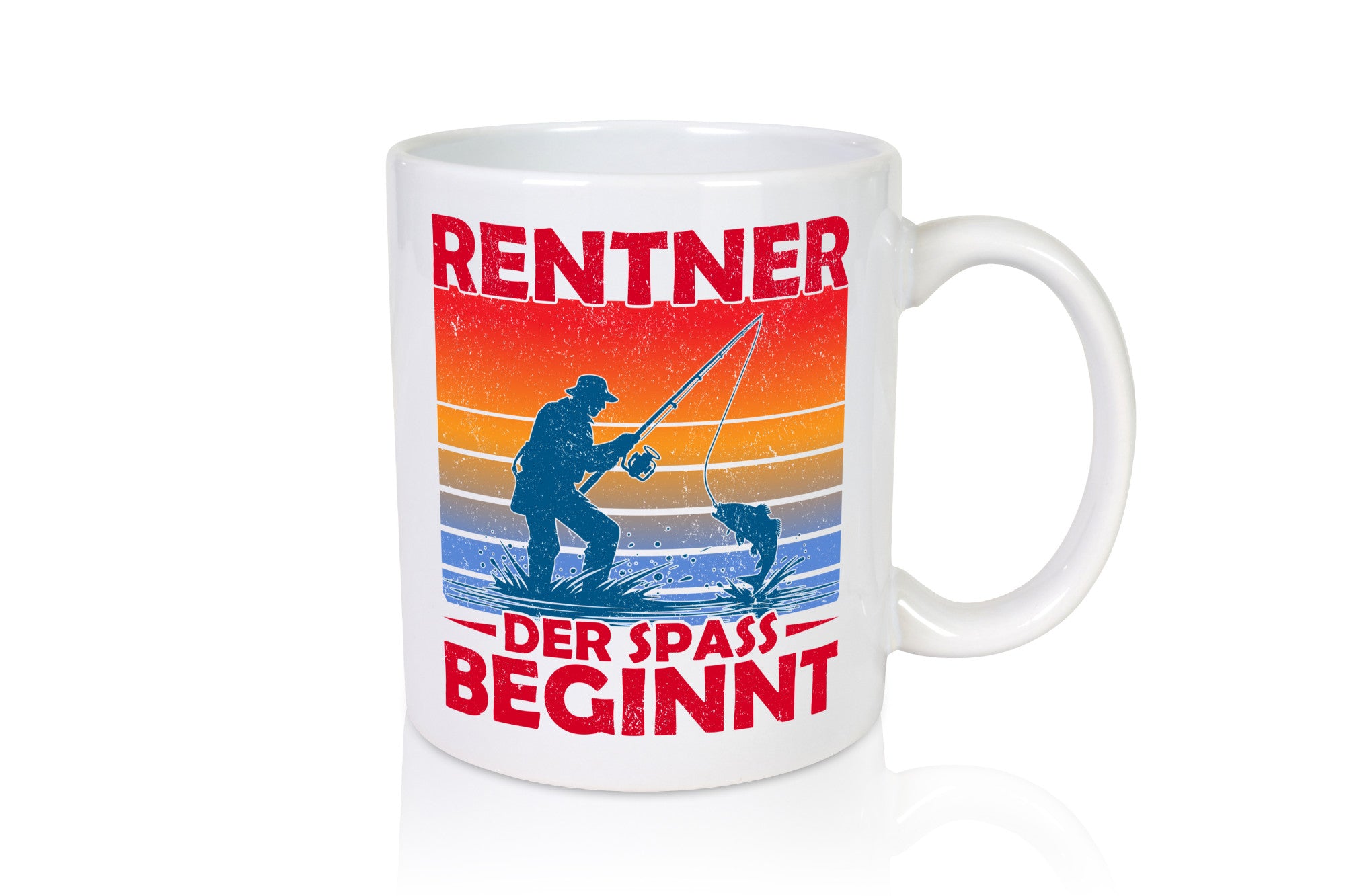 Rentner der spaß beginnt | Ruhestand Angler Angeln lustig Jubiläum Geschenk