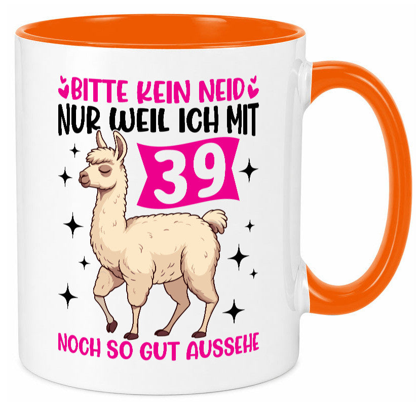 39. Geburtstag | 39 Jahre Lama gut aussehen Geschenk Geschenkidee lustiger