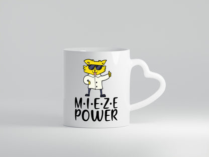 Mieze Power | Katzen Beste Katze Katzenliebhaber Geschenkidee Tierliebhaber