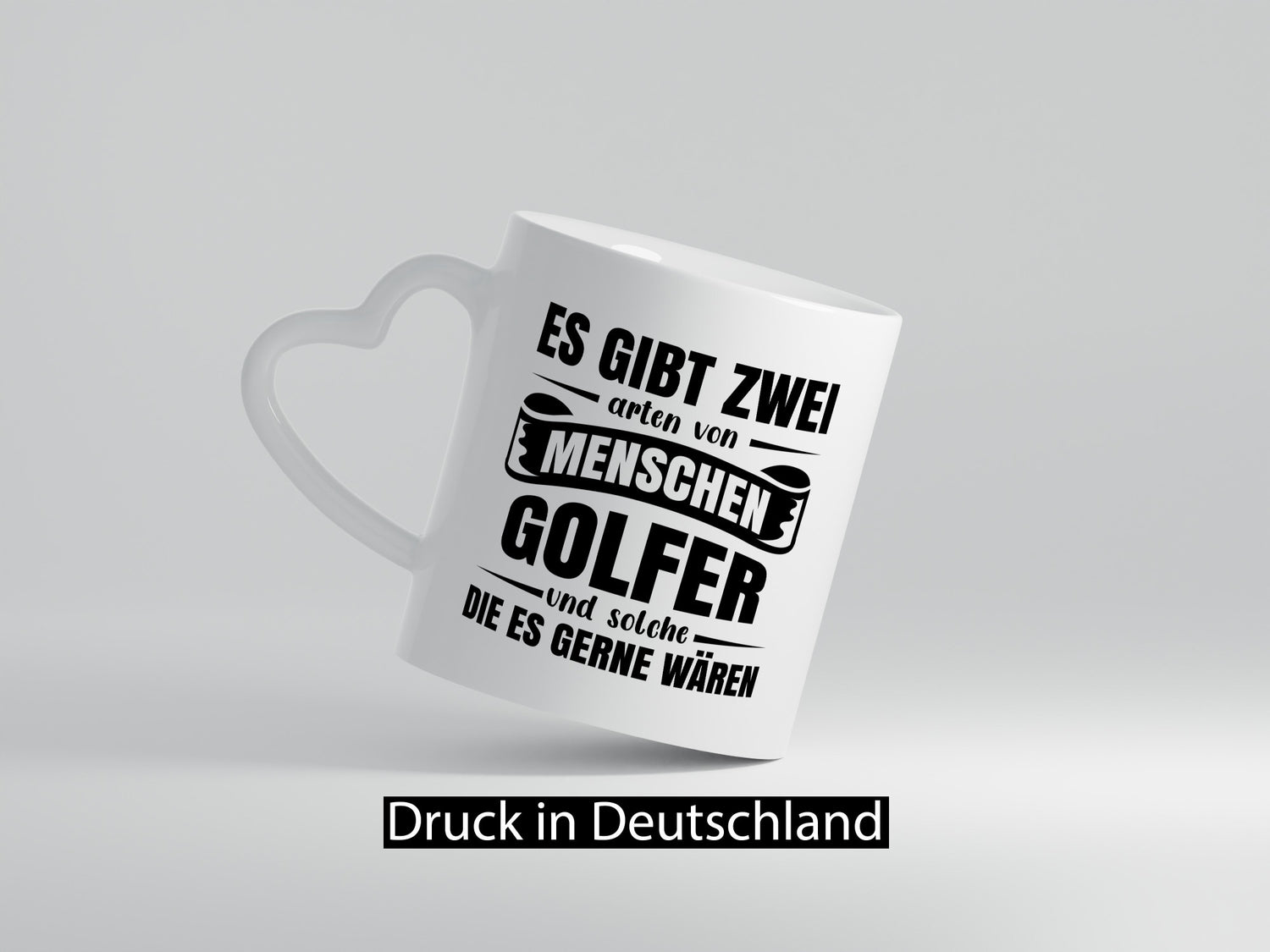 Es gibt 2 Arten von Menschen | Golfer Golfsport Geschenkidee Humor Tasse