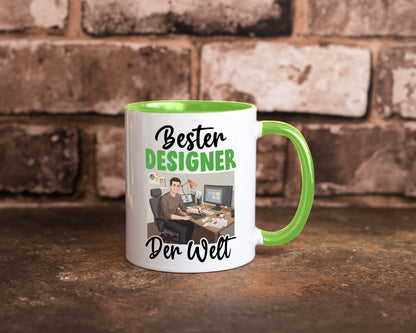 Bester Designer Beruf | Mode v2 lustiger Spruch Geschenk Arbeit Kollegen Büro
