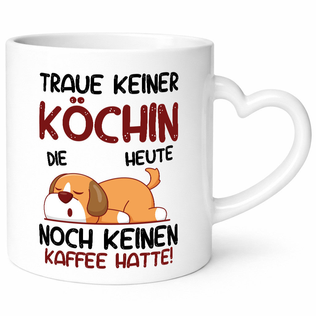 Traue keiner Köchin | Chefköchin Chefkoch lustiger Spruch Geschenk Arbeit