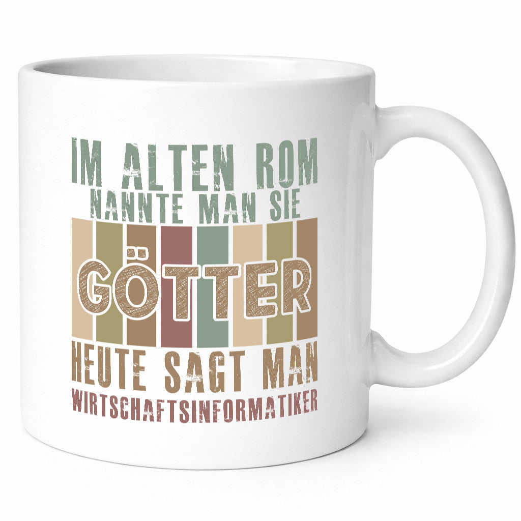 Heute sagt man: Wirtschaftsinformatiker lustiger Spruch Geschenk Humor
