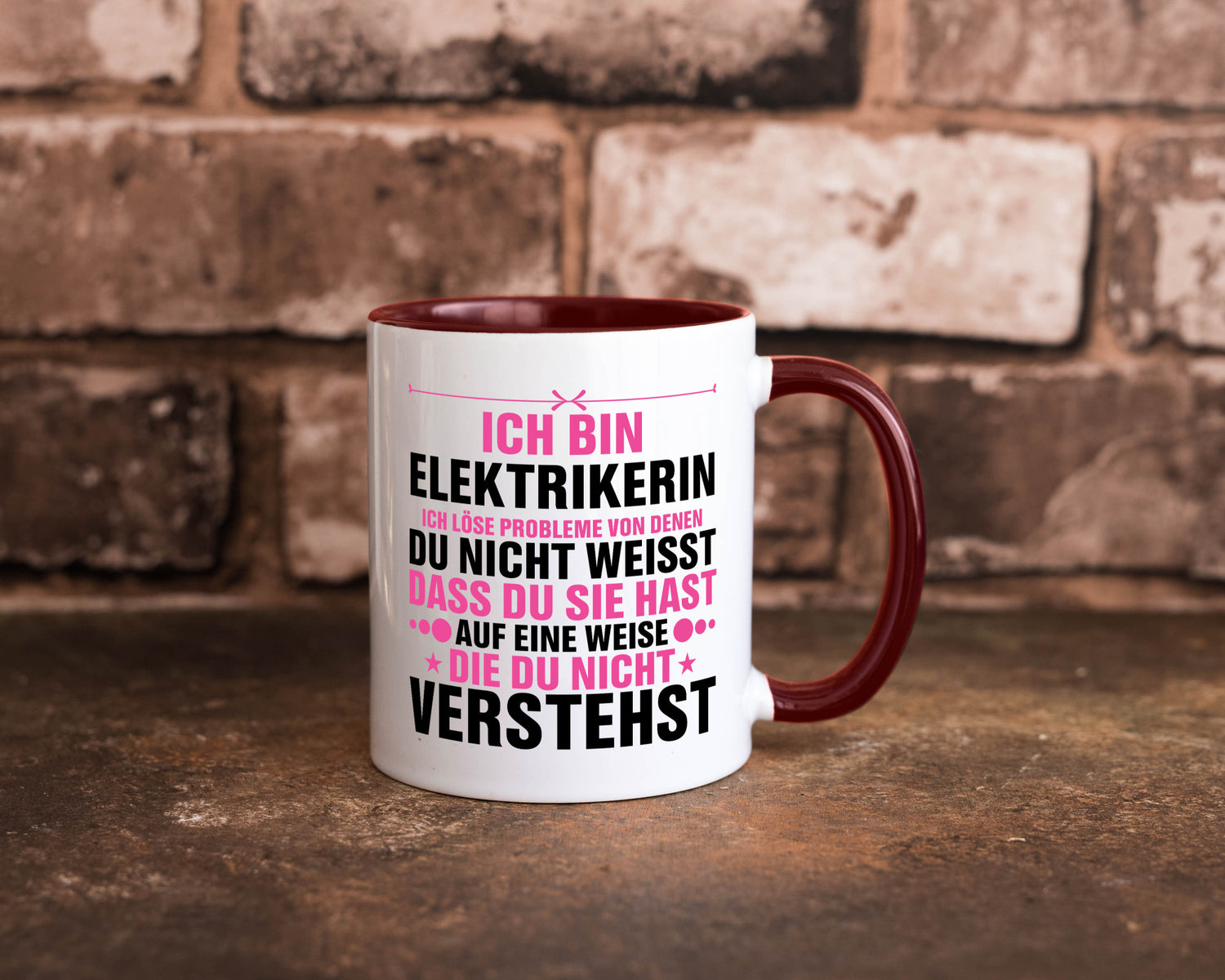 Löse Probleme: Elektrikerin | Elektronikerin Elektrik v2 Geschenkidee Humor