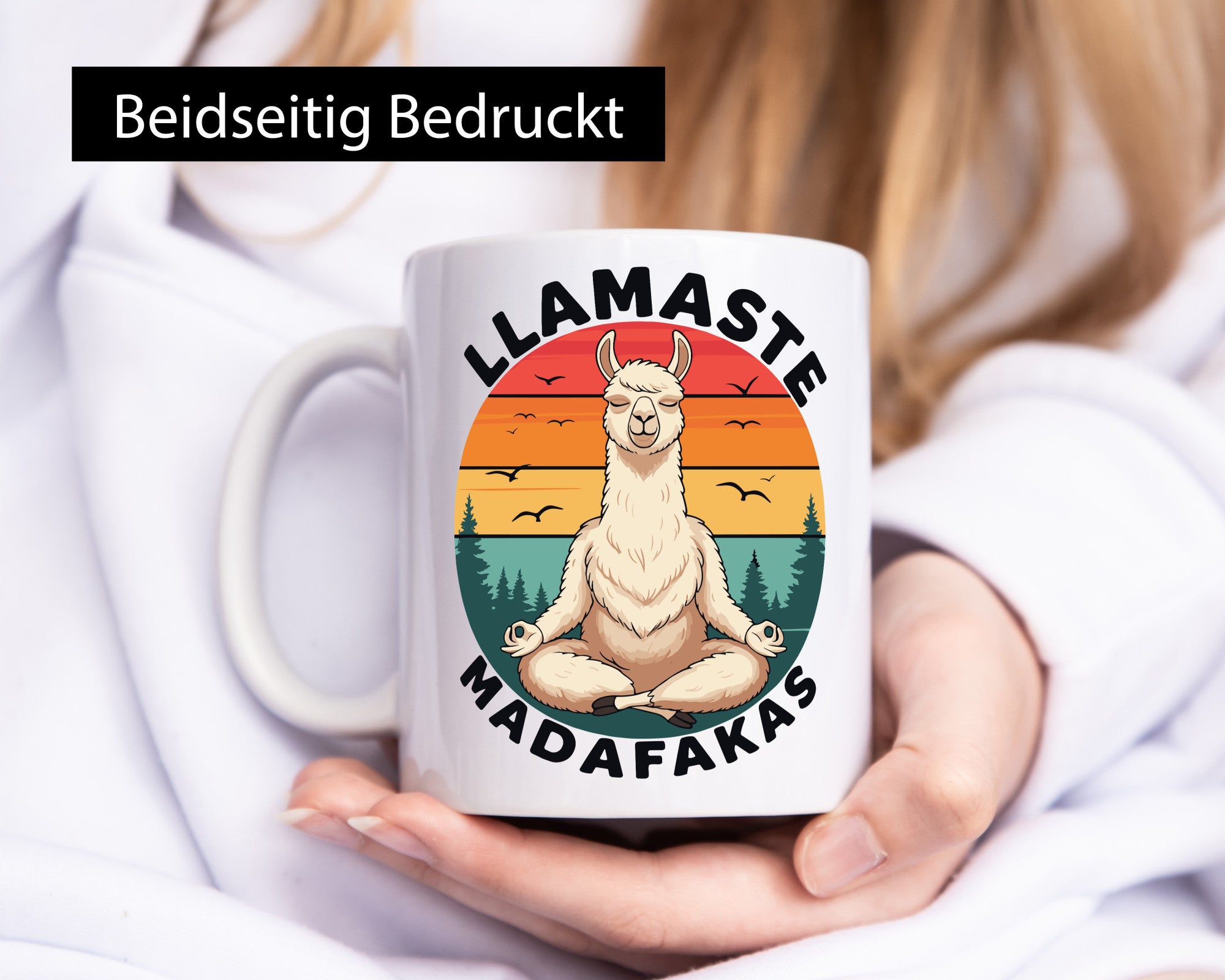 LLamaste | Madafakas Lama Alpaka lustiger Spruch Geschenk Humor Geschenkidee