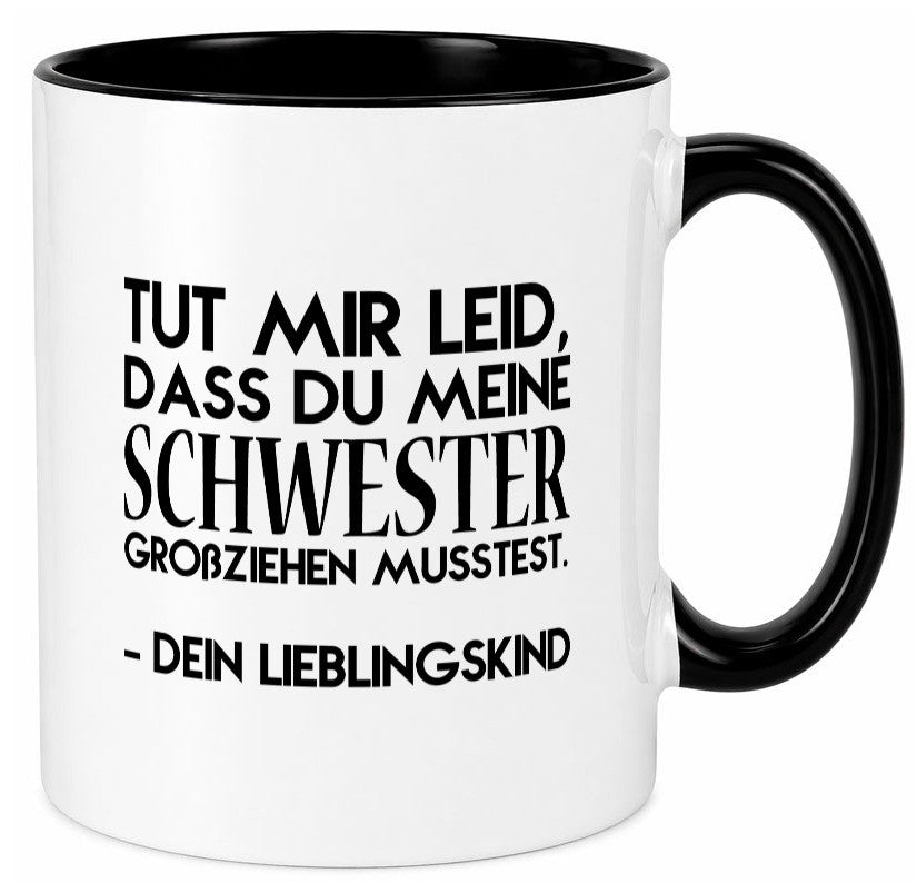 Lieblingskind | Eltern Schwester Kinder lustig Geschenk Humor Geschenkidee