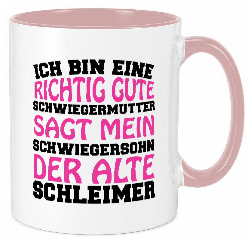 Gute Schwiegermutter lustig Familie Geschenkidee Geschenk Tasse