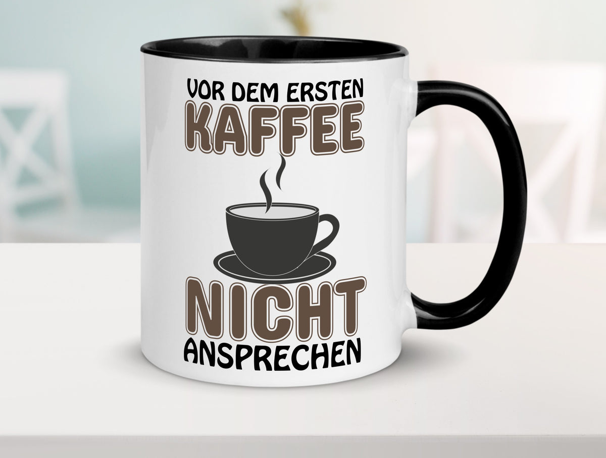 Nicht ansprechen lustiger Spruch Geschenk Humor Geschenkidee Tasse