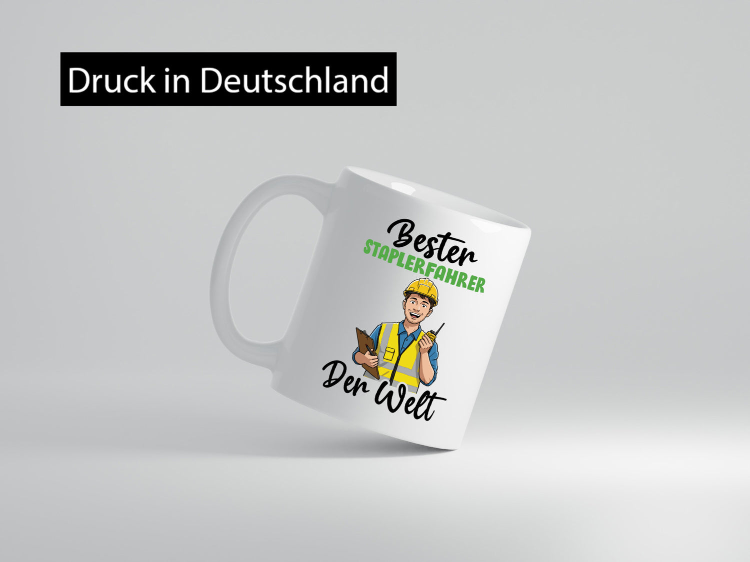 Bester Staplerfahrer | Gabelstapler Fahrer v2 lustig Humor Geschenkidee