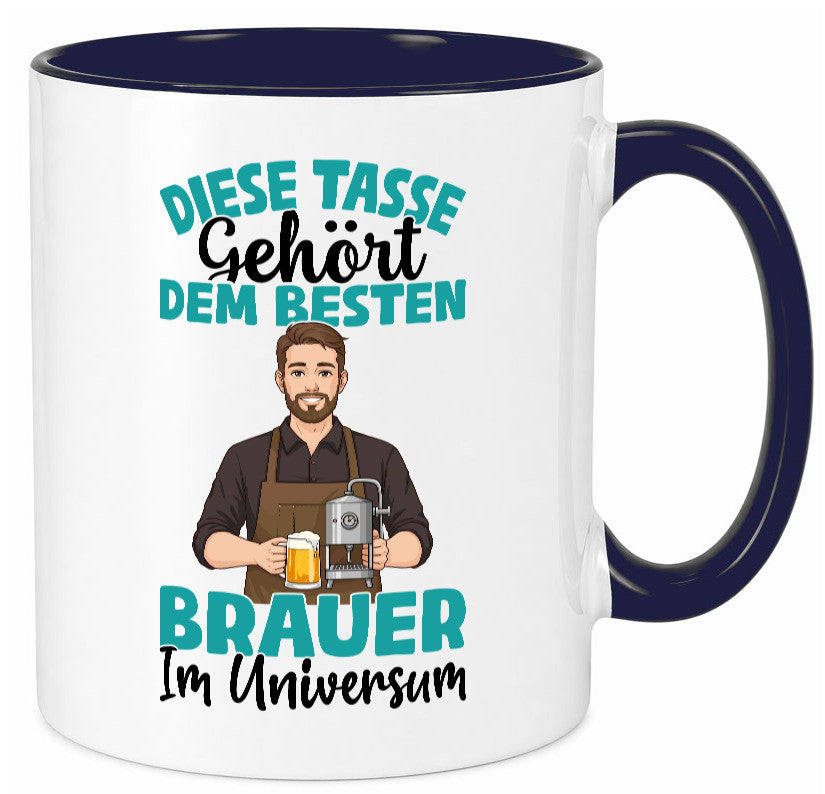 Im Universum: Brauer | Bier Brauerei Geschenk Humor Geschenkidee lustiger