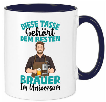 Im Universum: Brauer | Bier Brauerei Geschenk Humor Geschenkidee lustiger