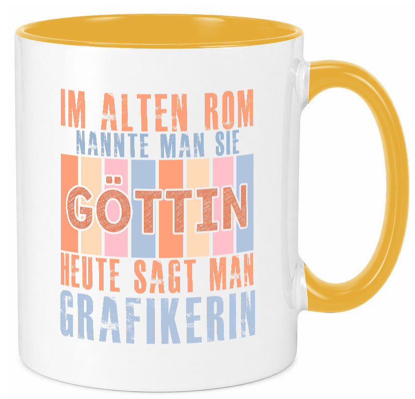 Heute sagt man: Grafikerin | Grafik Design Geschenk Humor Geschenkidee lustiger