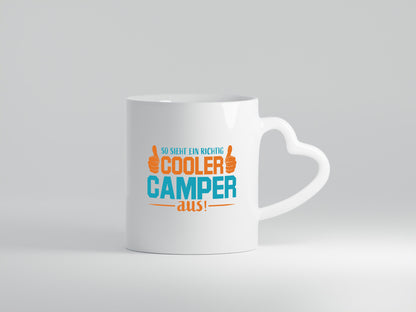 Richtig Cooler Camper | Daumen hoch Geschenk Humor Geschenkidee lustiger Spruch