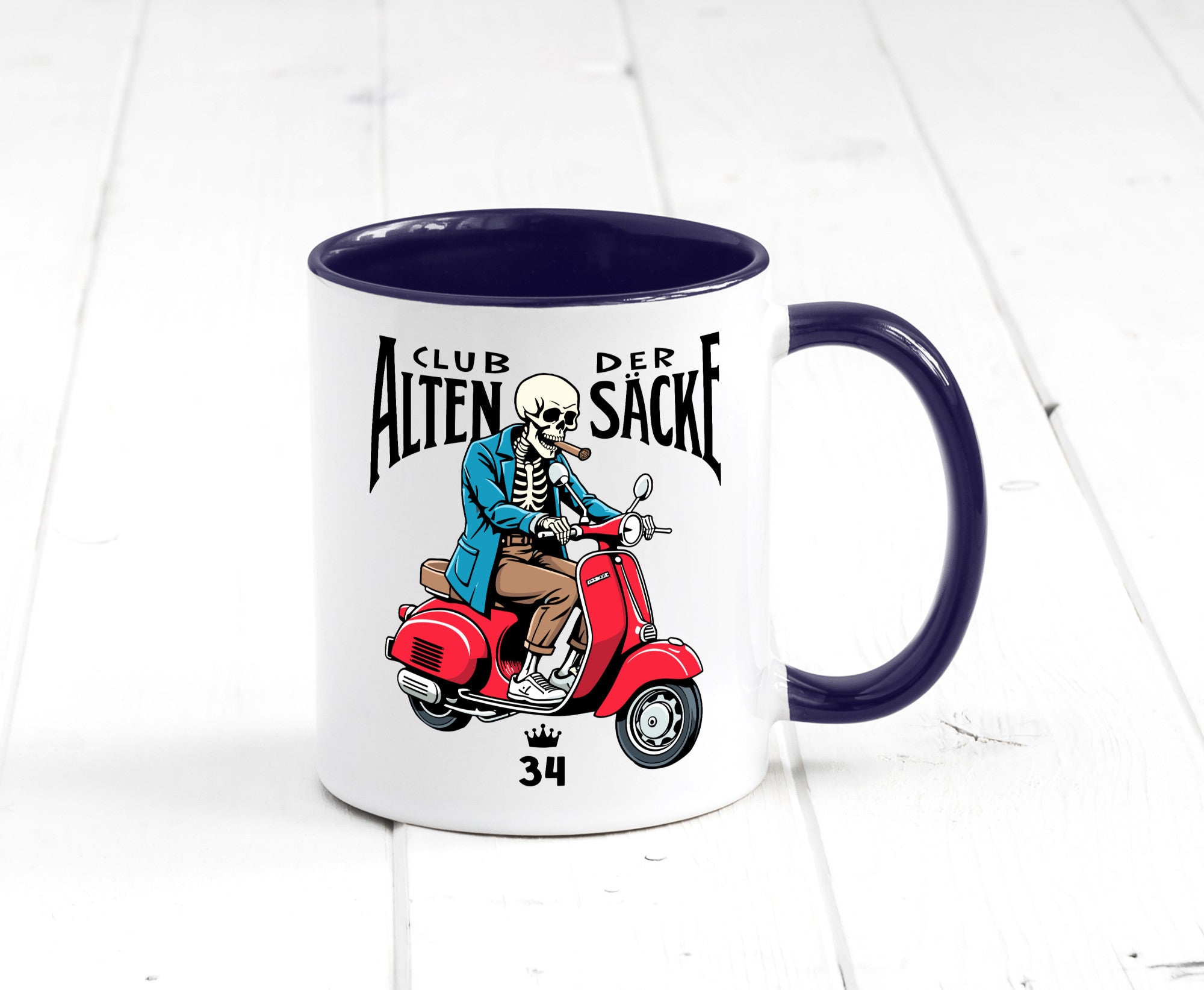 34. Geburtstag | 34 Jahre Club der alten Säcke lustiger Spruch Geschenk