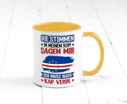 Kap Verde | Urlaub Stimmen in meinem Kopf Traumland lustig Humor Geschenkidee