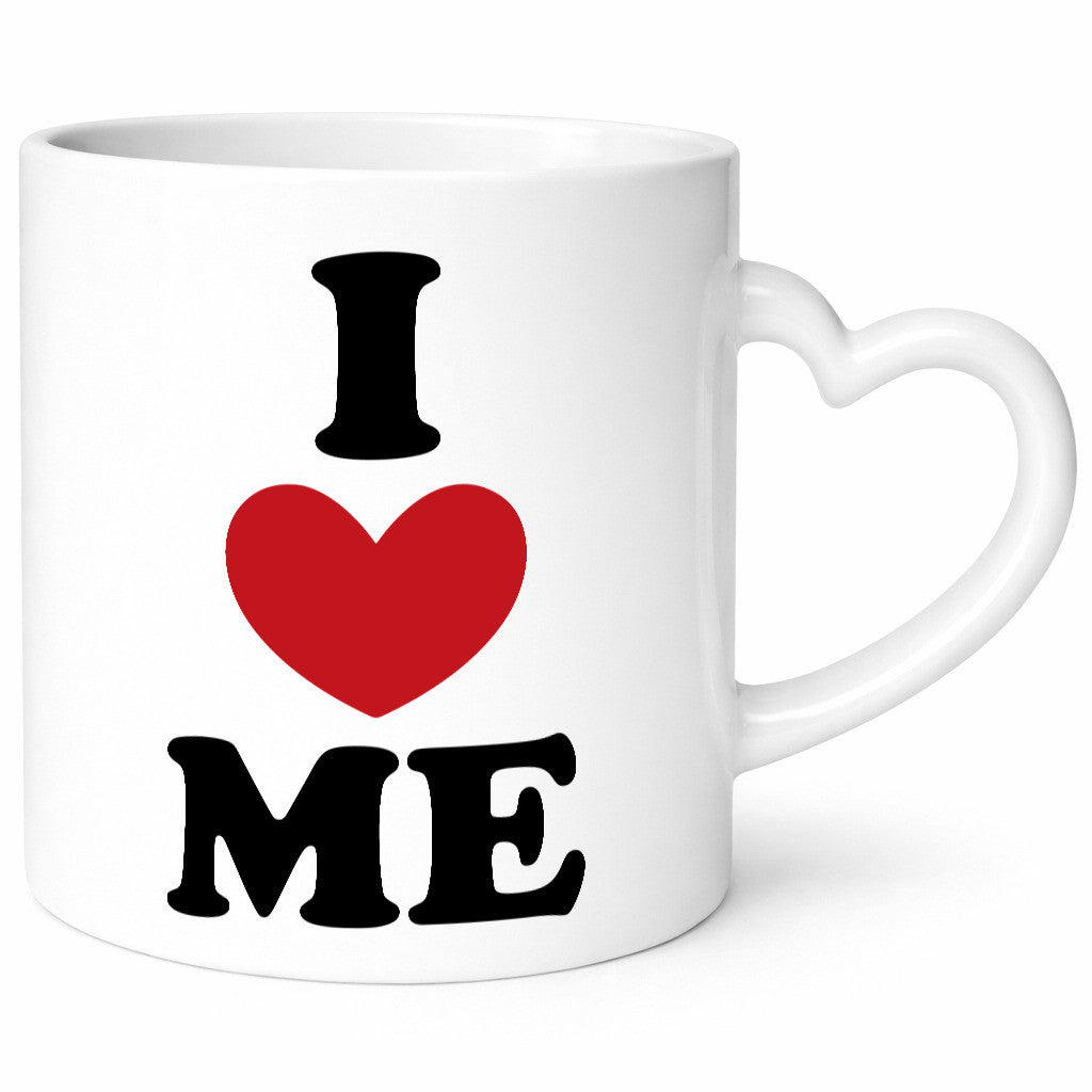 I love me vl9 Geschenkidee Humor Tasse