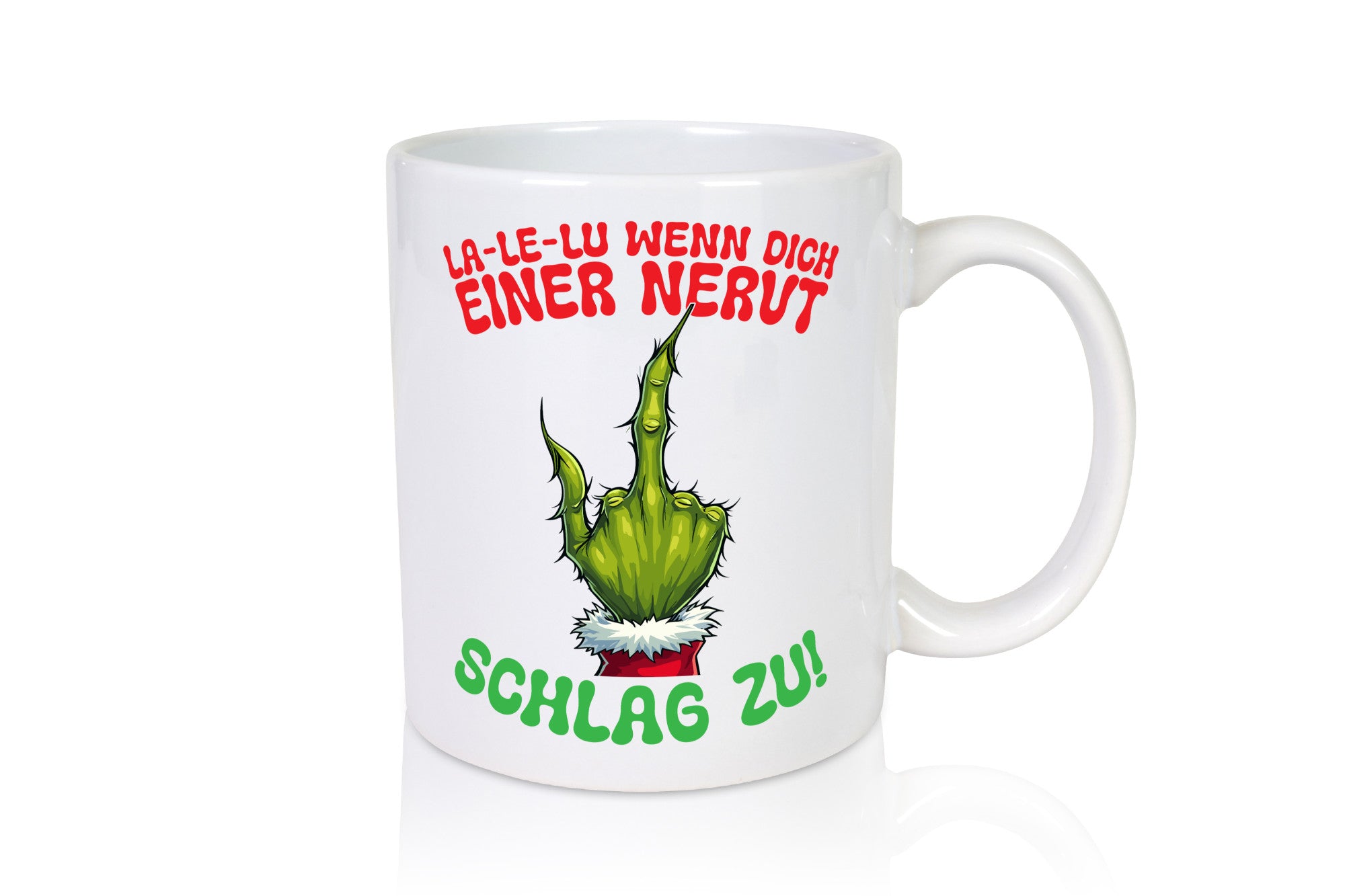 La Le Lu | Weihnachten Weihnachtsmuffel Lichter vl15 Geschenkidee Humor Tasse