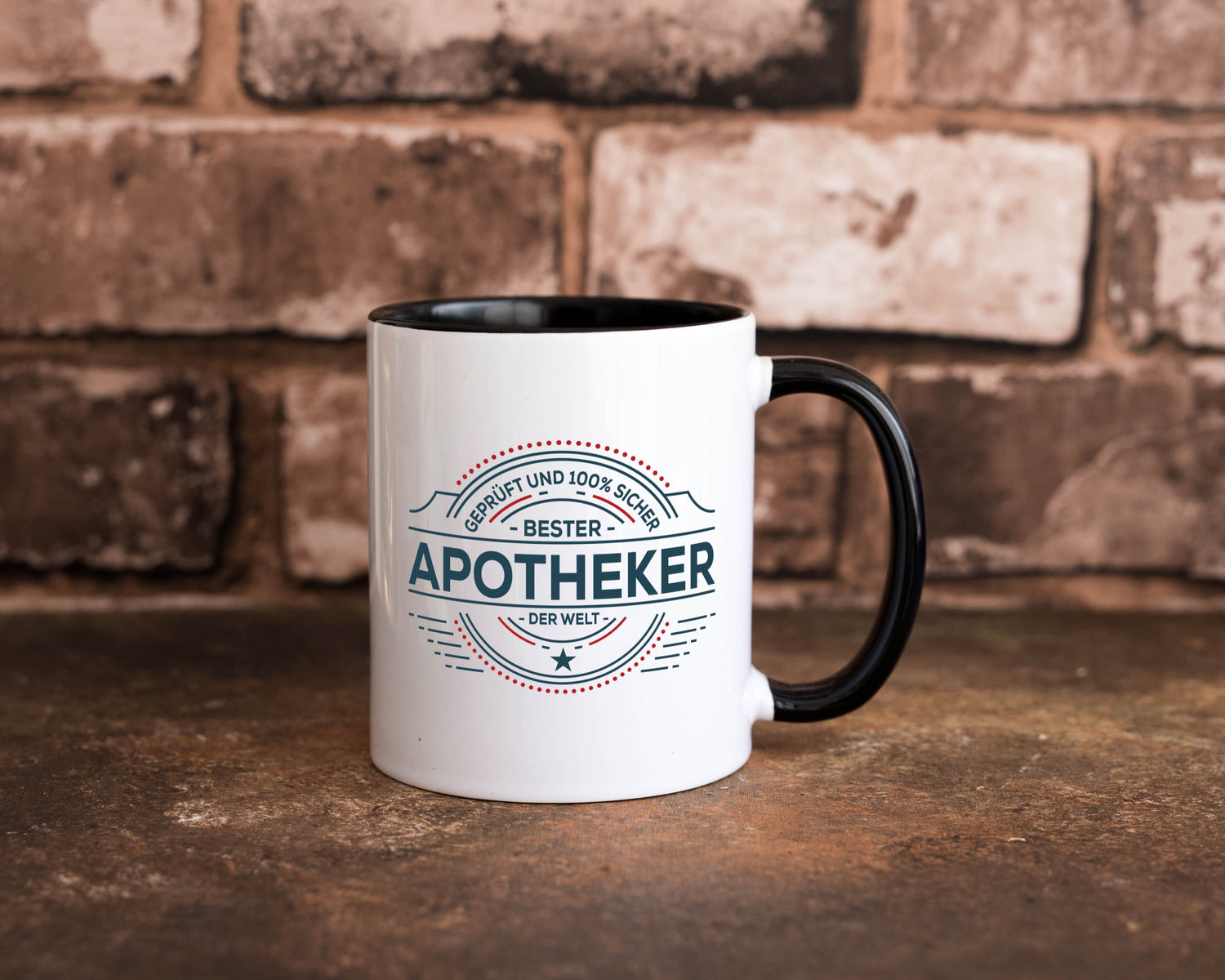 Geprüft und sicher: Apotheker | Apotheke Pharmazie Geschenkidee Humor Tasse