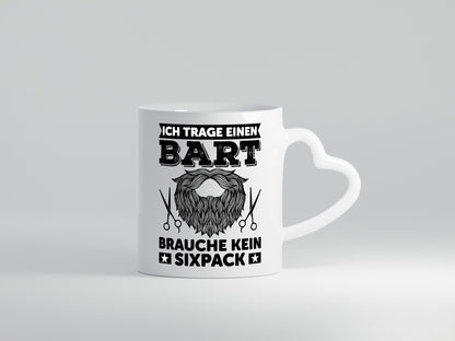 Ich trage einen Bart | Bartträger Tasse Männer Humor Geschenkidee