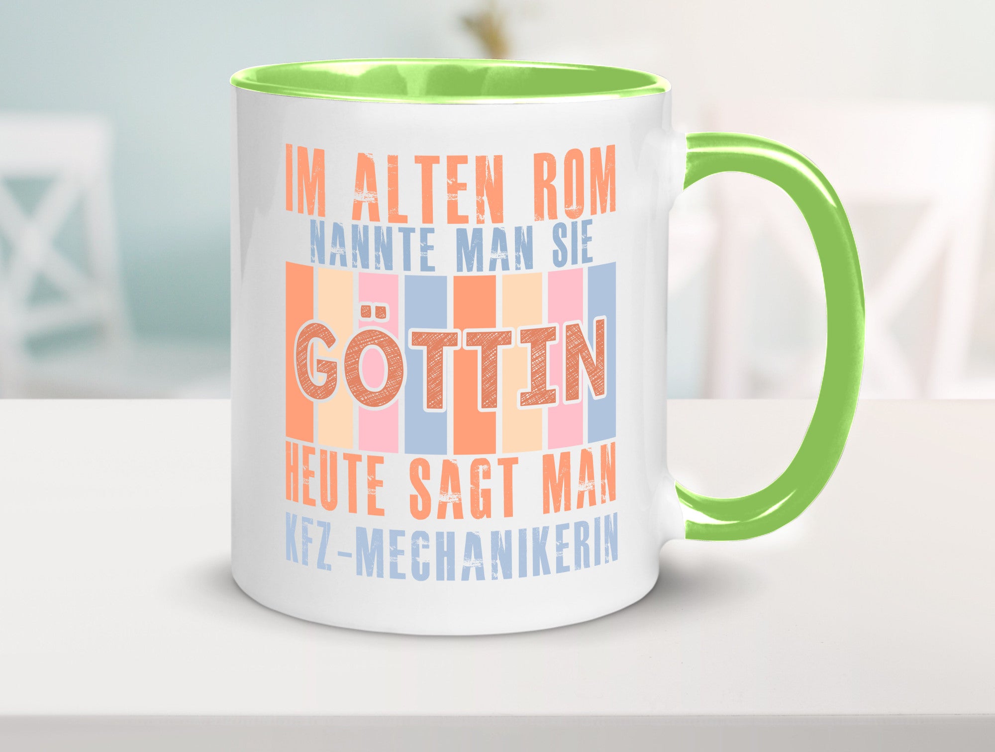 Heute sagt man: KFZ-Mechanikerin | Mechaniker KFZ lustig Humor Geschenkidee