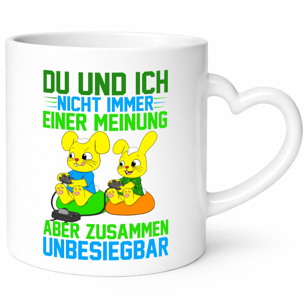 Nicht immer einer Meinung | Geschwister Einhorn Faultier Humor Tierliebhaber