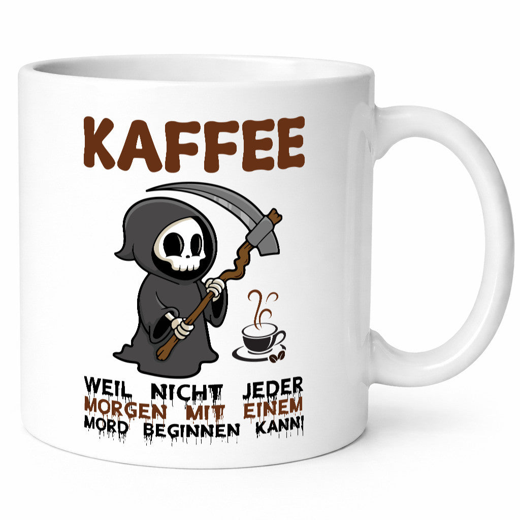 Nicht jeder morgen beginnt mit einem Mord | Sensenmann lustig Humor