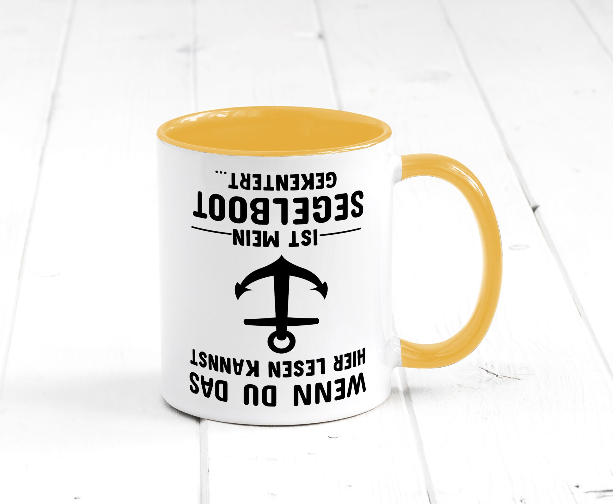 Segler Tasse | Segelboot Humor Kapitän Spruch Witz Geschenkidee